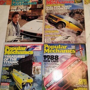 Popular Mechanics magazines